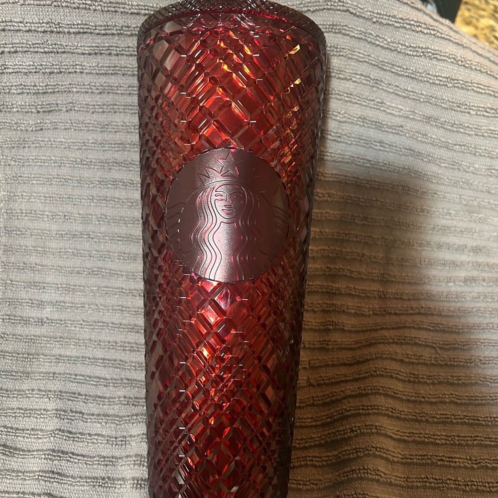 Starbucks Crimson Textured Tumbler